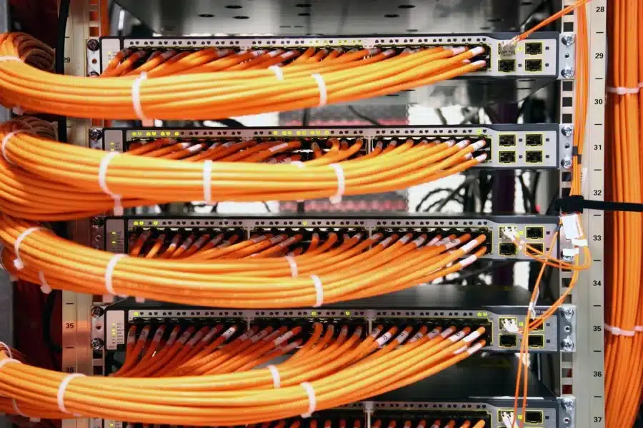 network cable installation